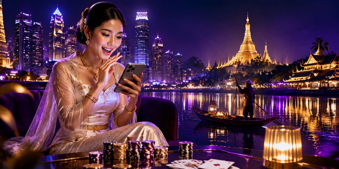 Inle ကန်အနားကပိုကာဂိမ်းကစားနေရင်း မြင်တွေ့ရသောမြင်ကွင်း