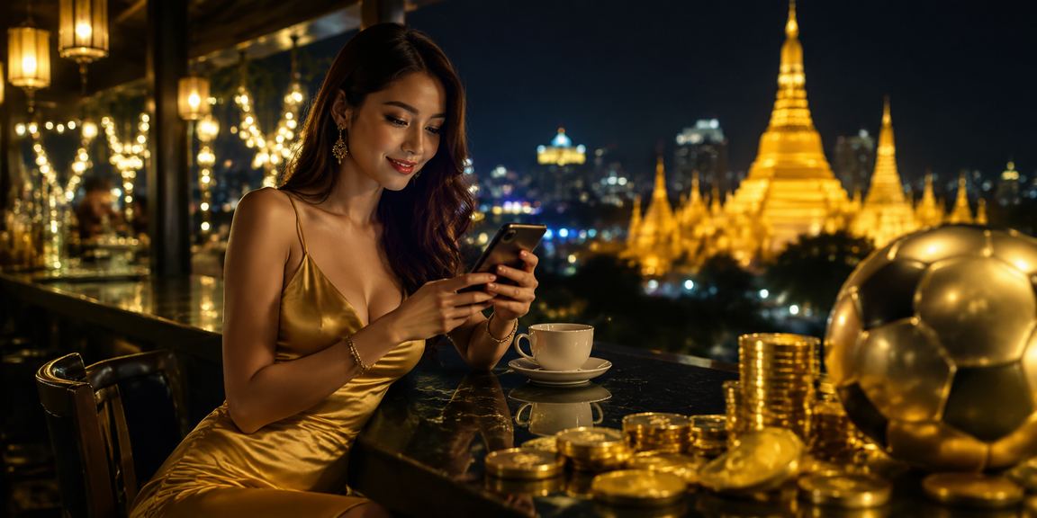 မြန်မာရှေးပုံစံ ဘောလုံးလောင်းကစားနေသော မြင်ကွင်း